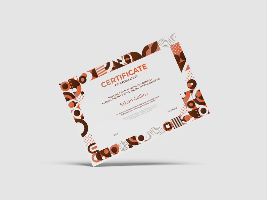 Certyfikaty personalizowane – dokumenty premium