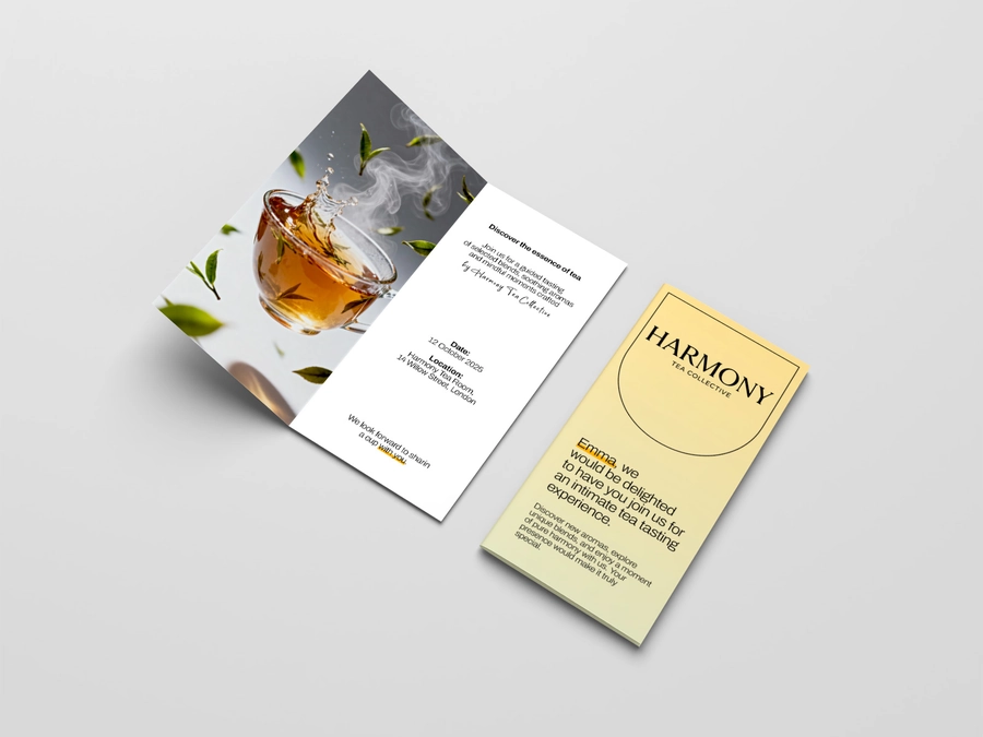 Zaproszenia składane personalizowane – elegancka forma zaproszeń