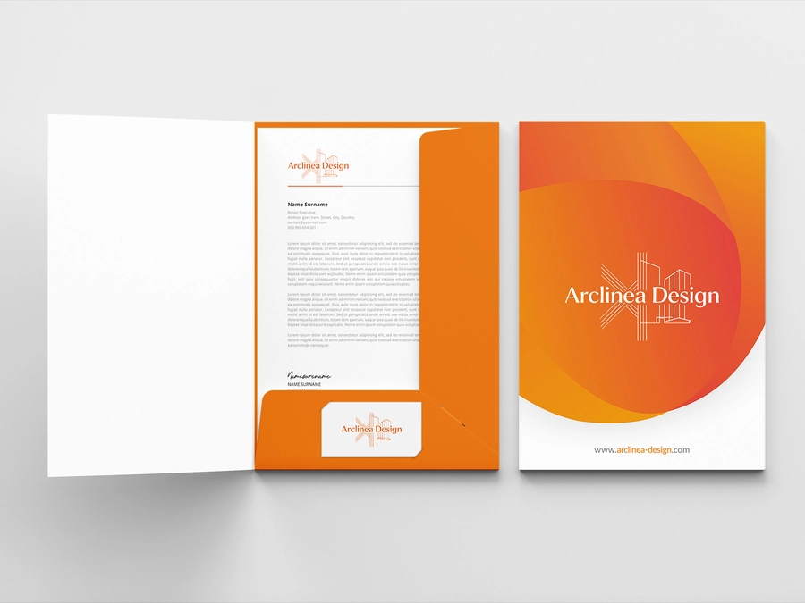 Personalizacja teczek ofertowych standard plus