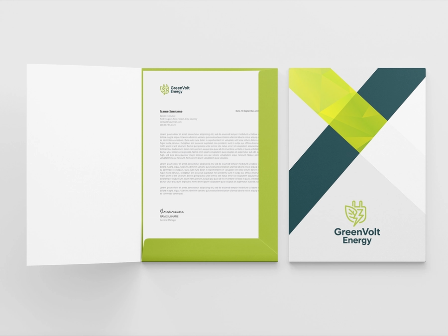 Teczki ofertowe standard – druk teczek online w Drukarni Malina