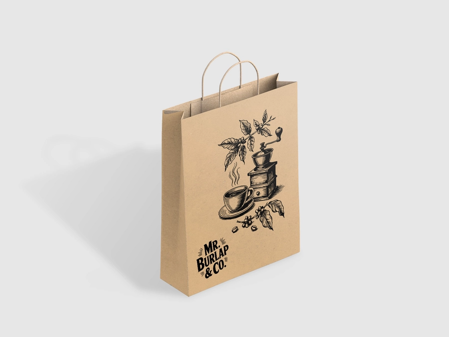 Torby papierowe Kraft – druk toreb papierowych w Drukarni Malina