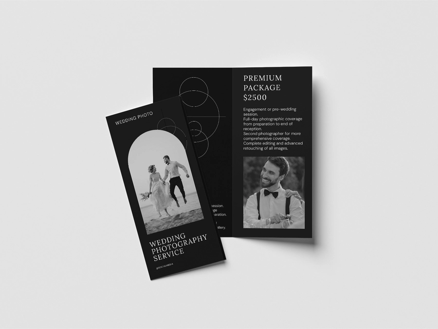 Ulotki składane – logiczny podział treści