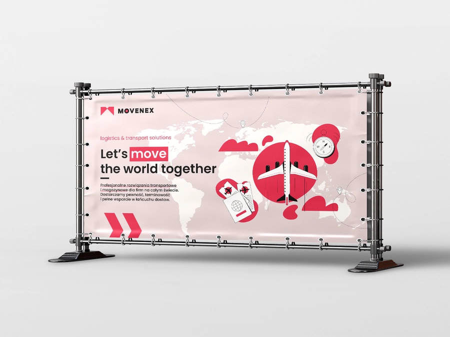 Baner reklamowy – druk banerów online w Drukarni Malina