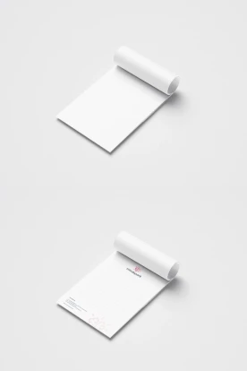 Notesy klejone bez okładki