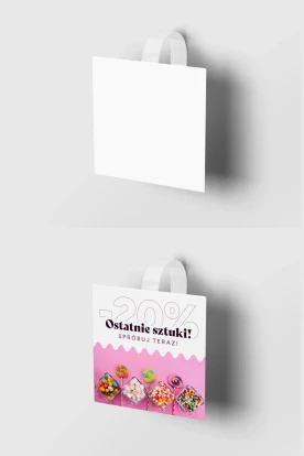 Wobblery reklamowe papierowe