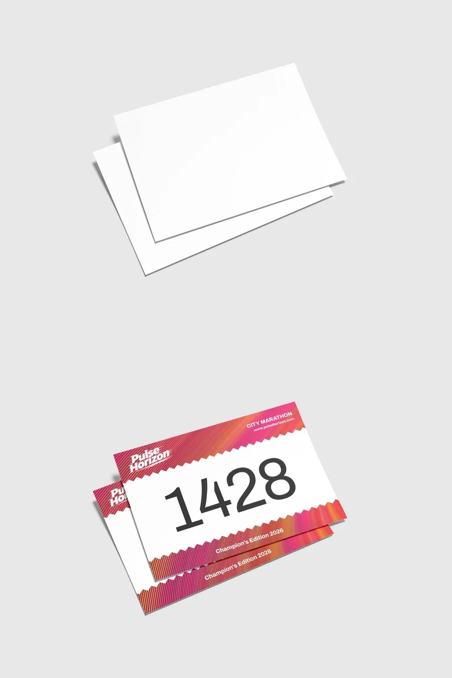 Numery startowe druk online