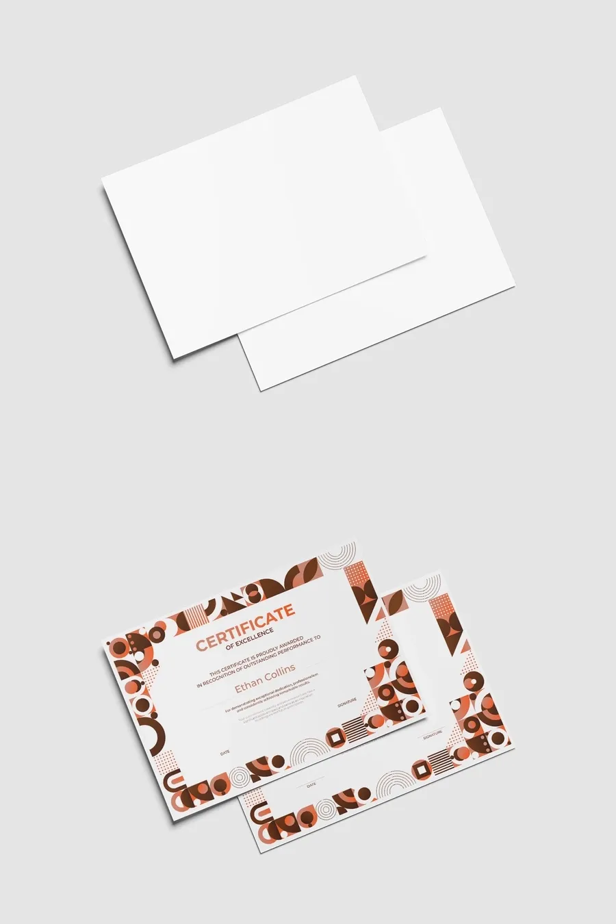 Certyfikaty personalizowane druk online