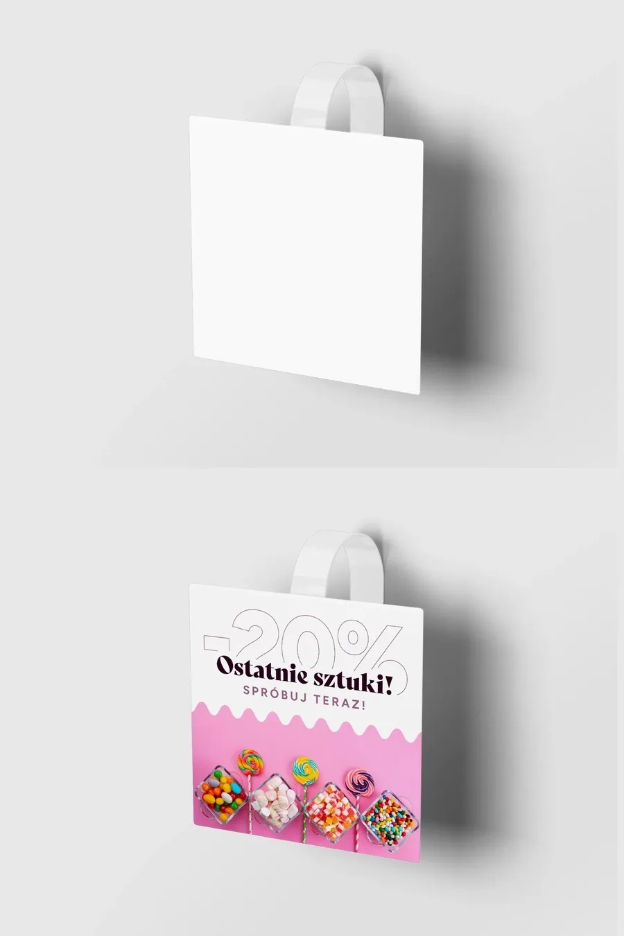 Wobblery reklamowe papierowe druk online