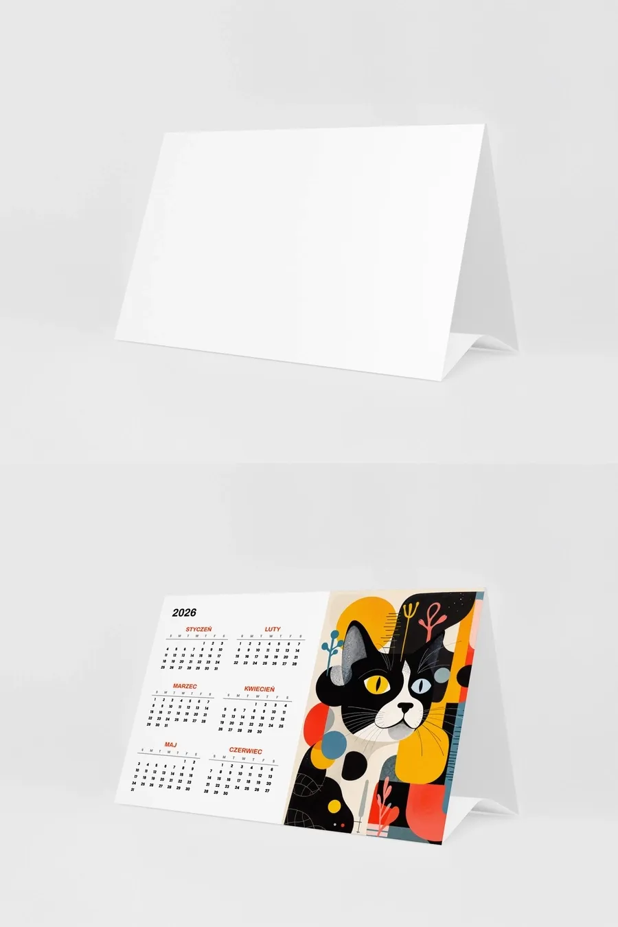 Kalendarze piramidka druk online