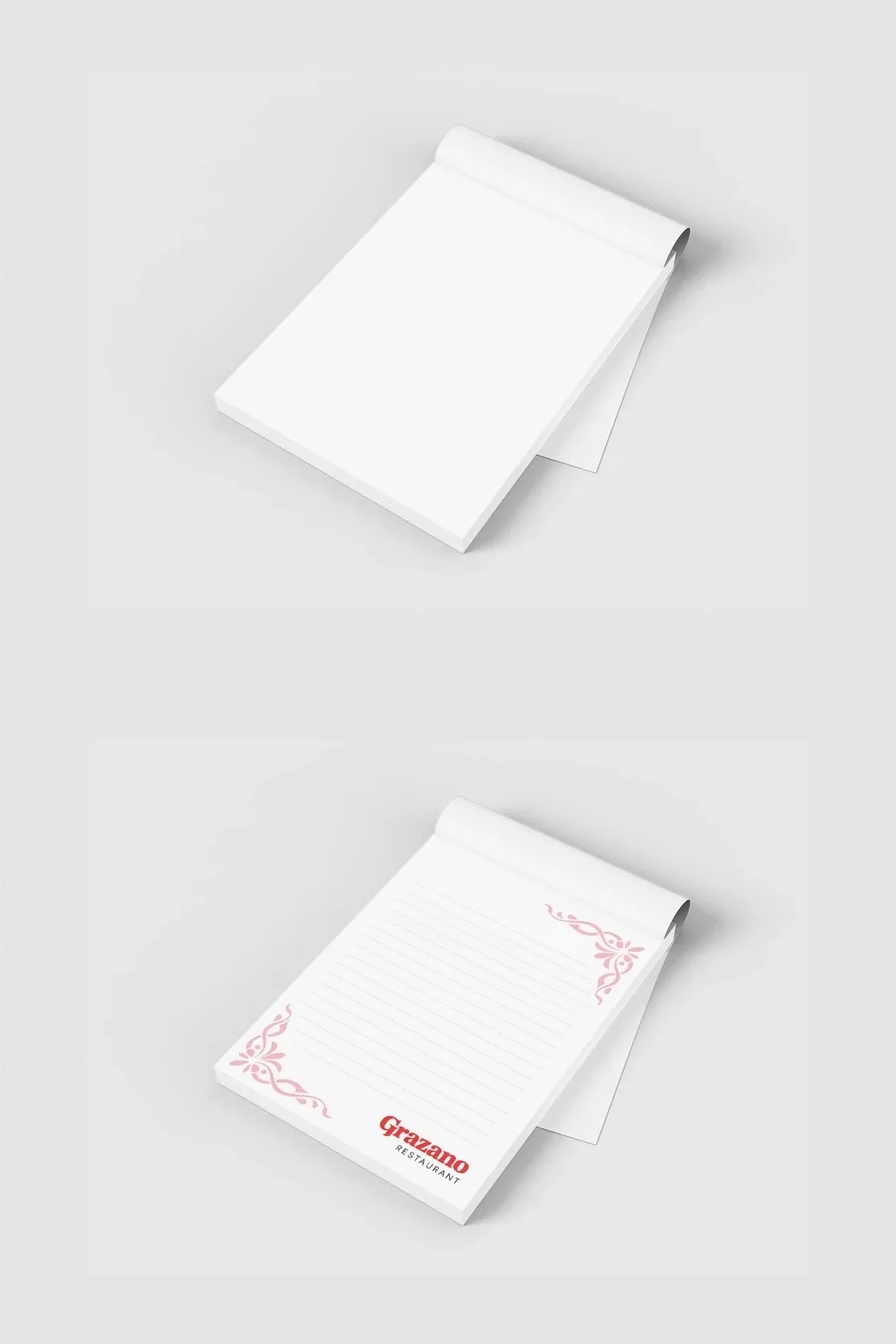 Notesy kelnerskie bez okładki druk online